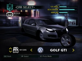 NFSCVolkswagenGolfGTI.jpg (144 KB) Need for Speed: Carbon Stock (Cut Content)