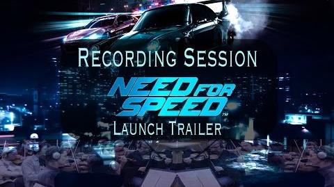 Launch Trailer Recording Session