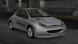 Peugeot 206 Unique Reward, Rep: +4.0 [Rear]