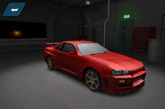 Nissan Skyline GT-R R34 Shift 2 Unleashed Mobile