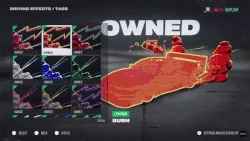 NFSUB driving effects showcase