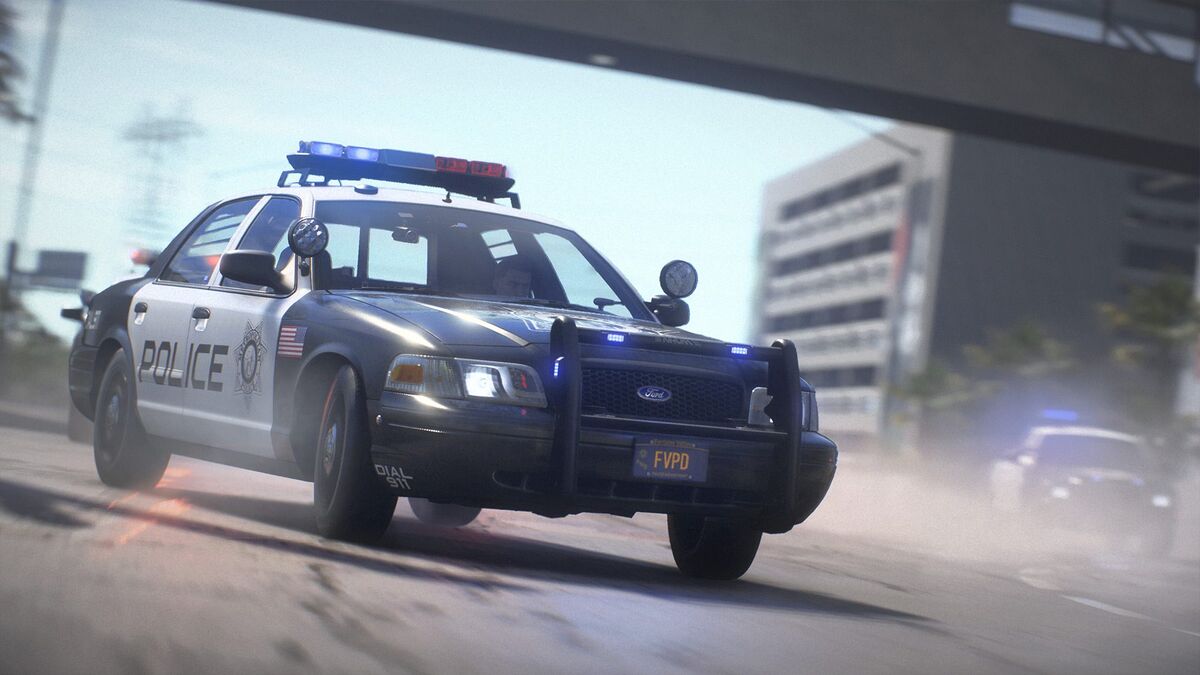 police car Blaues licht, Blau