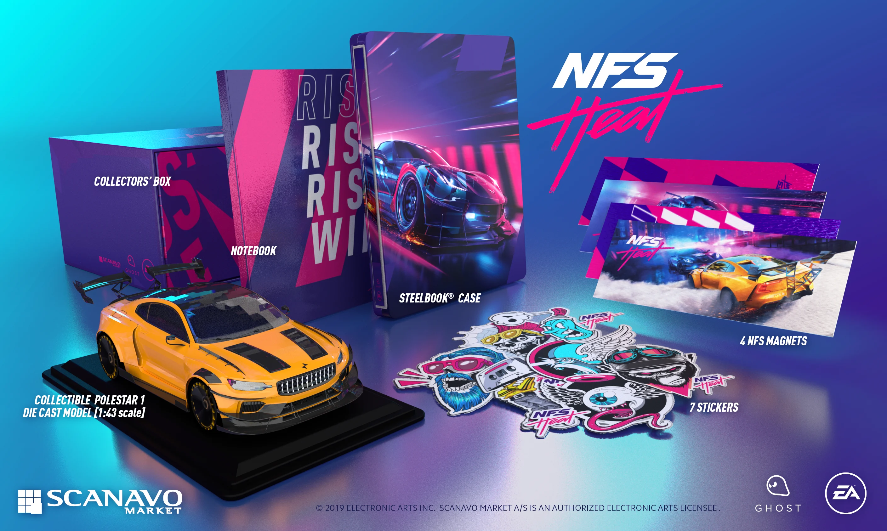Купить игру need for speed. Коллекционное издание NFS. Need for Speed Heat Collectors Edition. Need for Speed Heat ps4. NFS Heat Deluxe Edition ps4.