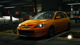 NFSW Mazda Mazdaspeed 3 Orange