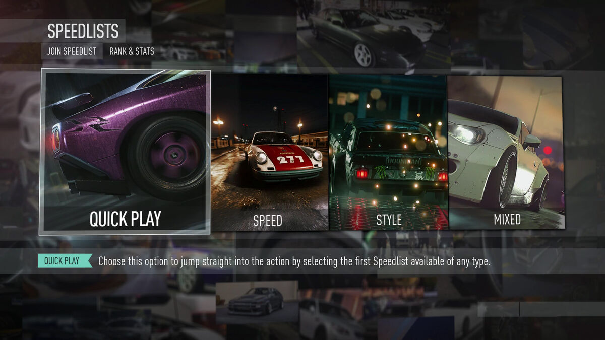 Speedlists Update, Need for Speed Wiki