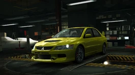 NFSW Mitsubishi LancerEvolutionXIMREdition Yellow.jpg (1.54 MB) Need for Speed: World Yellow