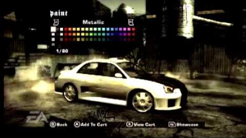 Need for Speed Most Wanted - Car Customisation