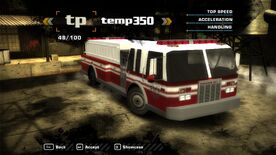 NFSMW FireTruck.jpg (232 kB) Need For Speed: Most Wanted.
