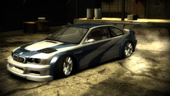 Razor's BMW M3 GTR Need for Speed: Most Wanted