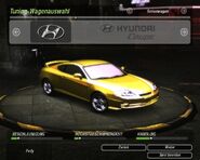 Hyundai Tiburon GT in Need for Speed: Underground 2.