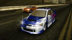  Mitsubishi Lancer Evolution VIII in Need for Speed: Underground  Rivals