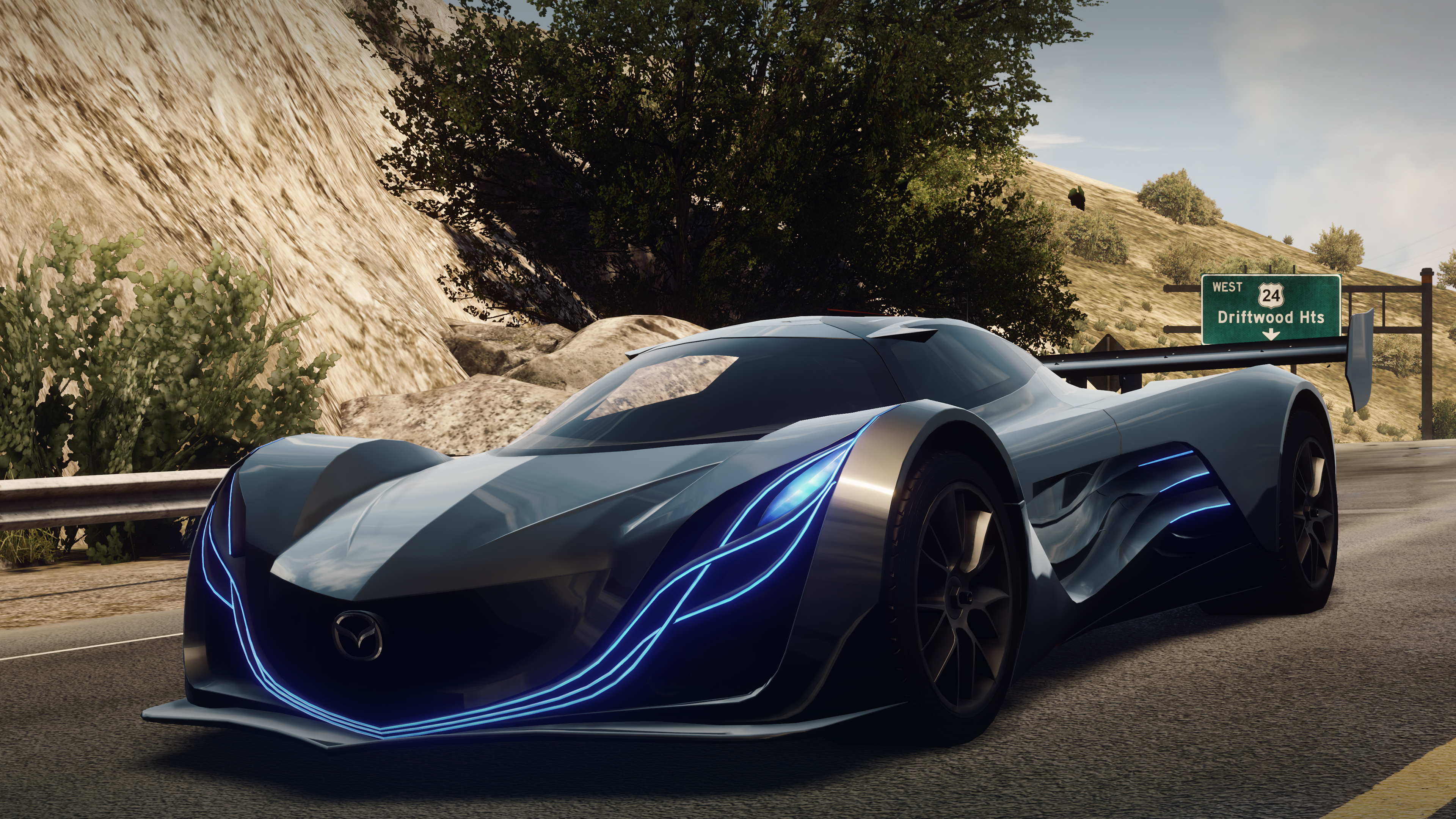 mazda furai fire