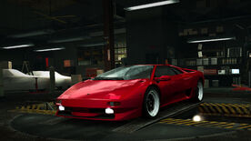 NFSW Lamborghini DiabloSV Red