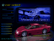 NFSHS PS1 Mercedes Benz CLK-GTR