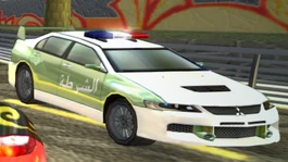NFSNitroMitsuLancerEvo DubaiPolice.png (388 KB) Need for Speed: Nitro Police (Dubai) (Wii)