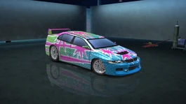 NFSNitro MitsuLancerEvo2.jpg (731 KB) Need for Speed: Nitro Collectible (Wii)