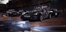 Need for Speed: World (Destroyed police cars)