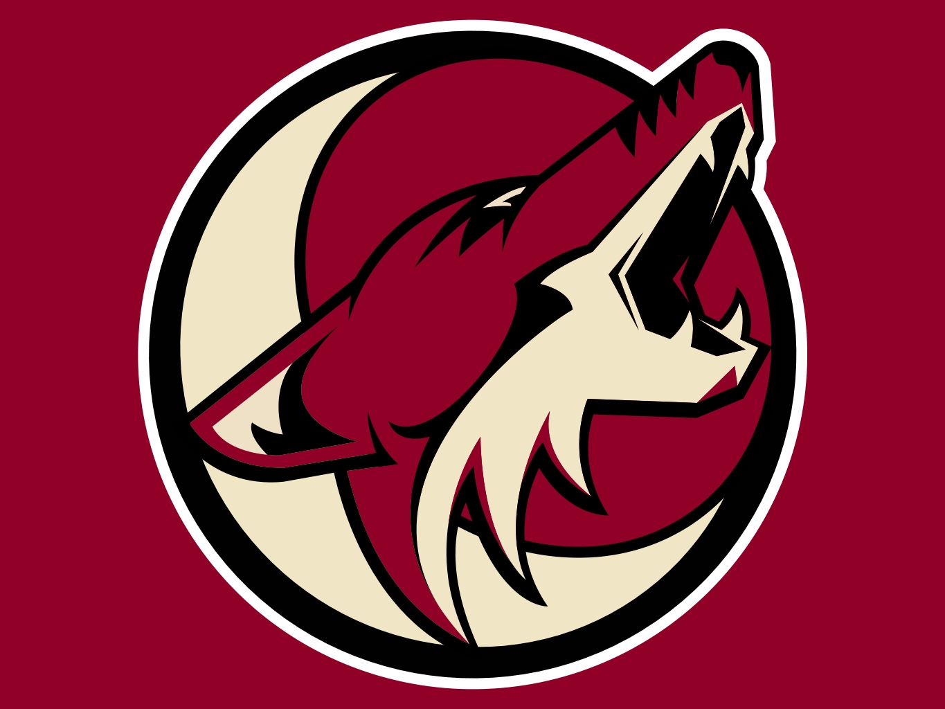 Phoenix Coyotes  Phoenix coyotes, Hockey logos, Coyote
