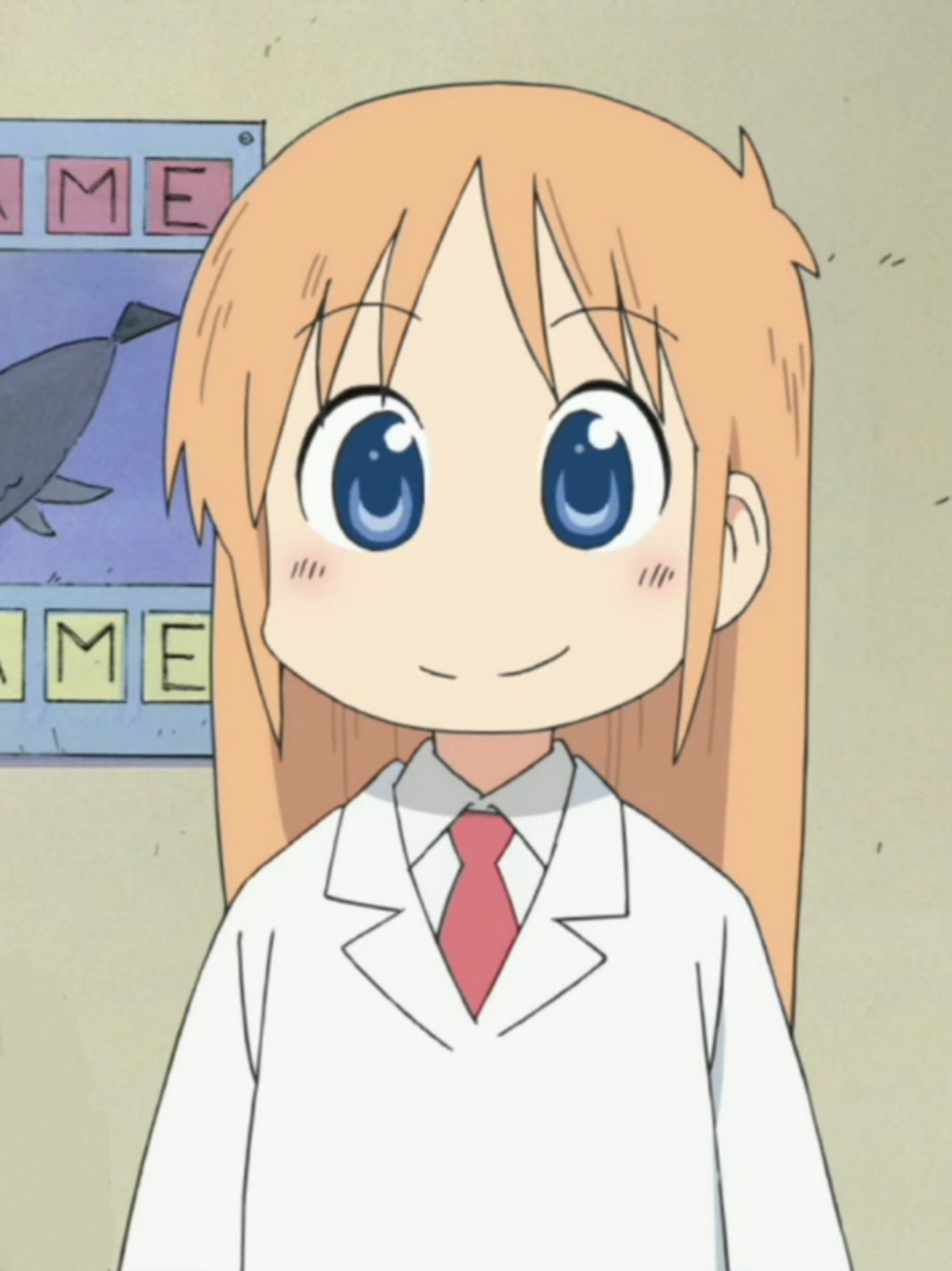 animal cat hakase (nichijou) nichijou sakamoto (nichijou)