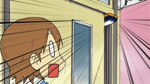 Yuuko notices the trap on both doors
