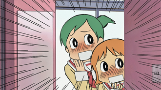  and  watching  Sasahara walks down the hallway.