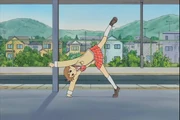 Yuuko's acrobatic skill