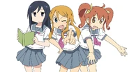 Oreimo.jpg (130 KB) Ayase, Kirino, & Kanako from Oreimo