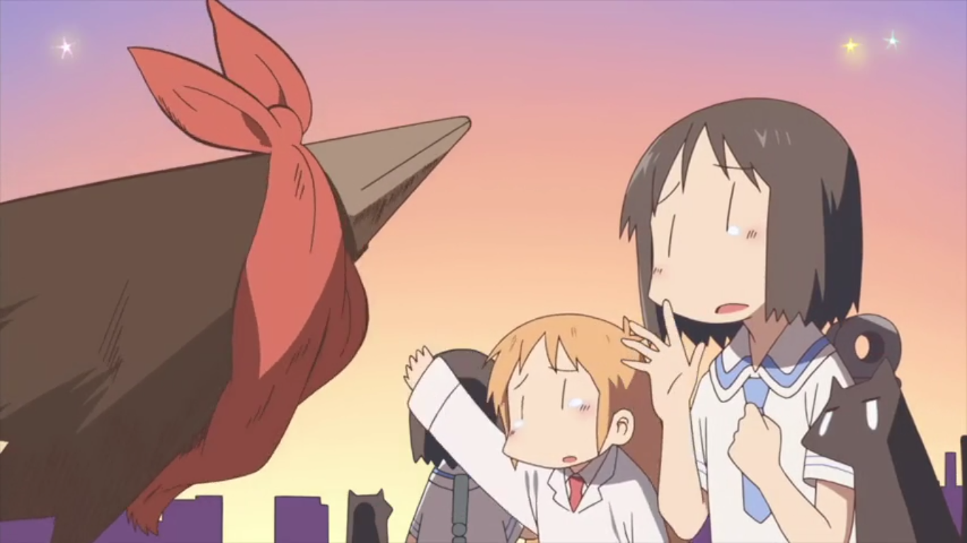 Nichijou Nano Shinonome Mai Minakami Mio Naganohara Anime, nichijou, manga,  cartoon, animation png | PNGWing