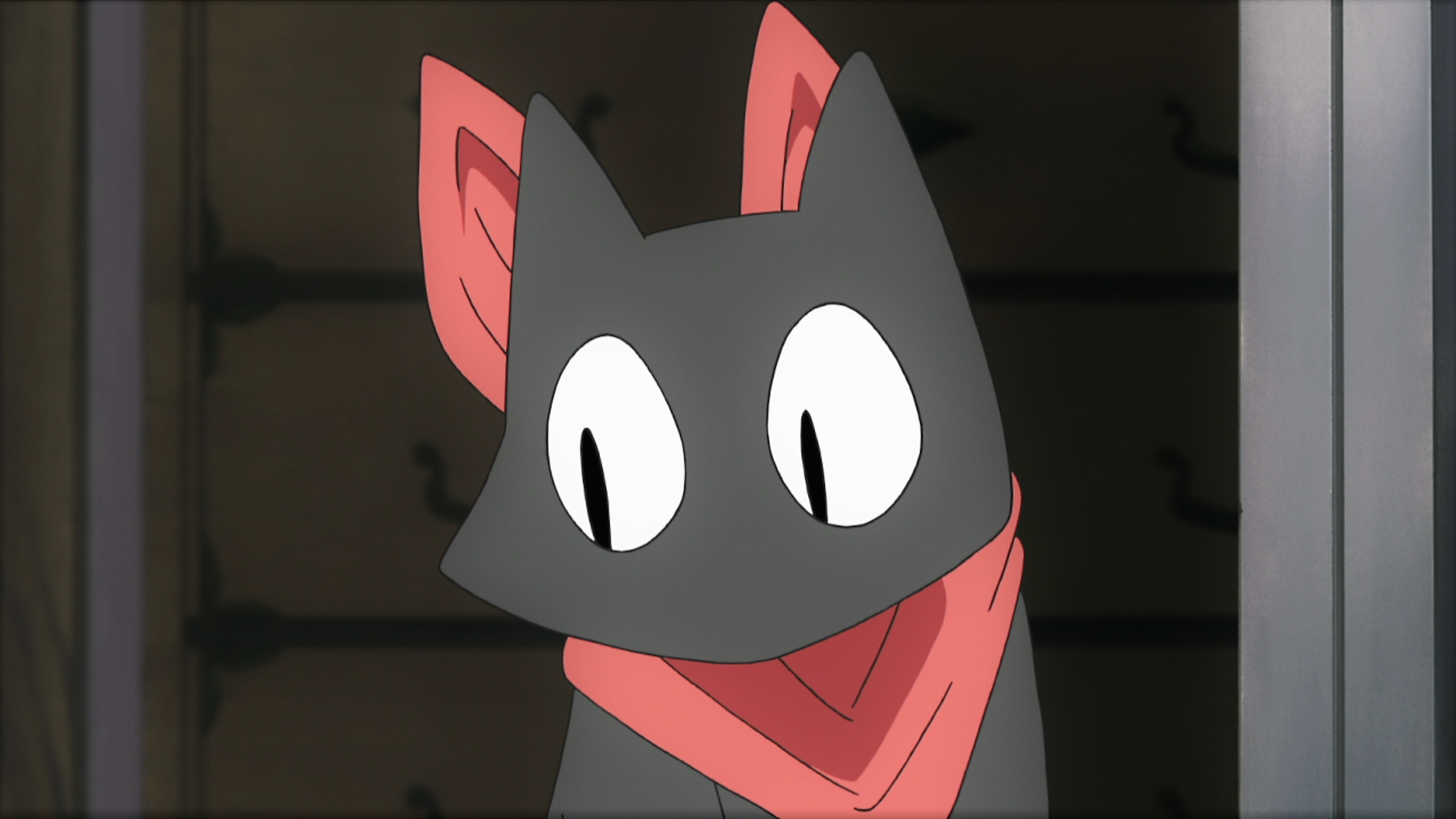 Toaster-Bot on X: a normal looking cat Wait is that Sak- #Nichijou # sakamoto #anime  / X