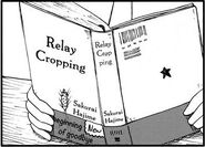 Nano as she is about to finish the book "Relay Cropping" (Chapter 152).