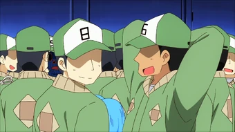 Fey Kingdom Soldiers, dressed in green jackets and hats