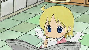 Pino, a protagonist in Keiichi's manga 