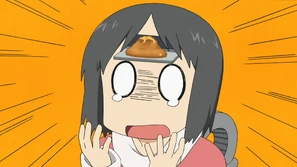 The sweet bun in Nano's head