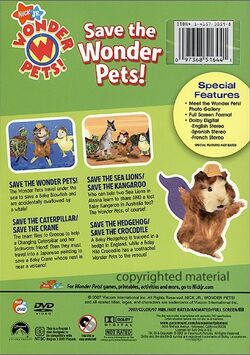 Wonder Pets: Save the Wonder Pets (2007 DVD) (April 24, 2007