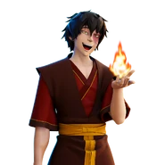 Zuko's happy dialogue render.