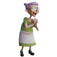 Gertie's neutral dialogue render