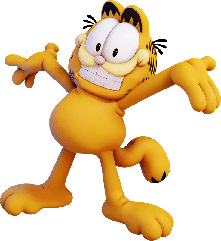 Garfield T Pose Png Image - Spongebob T Pose Png,T Pose Png - free  transparent png images 