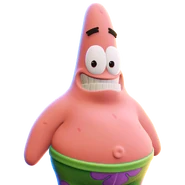 Patrick's happy dialogue render.