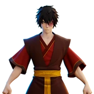 Zuko's defiant dialogue render.