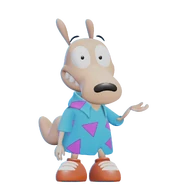Rocko's neutral dialogue render