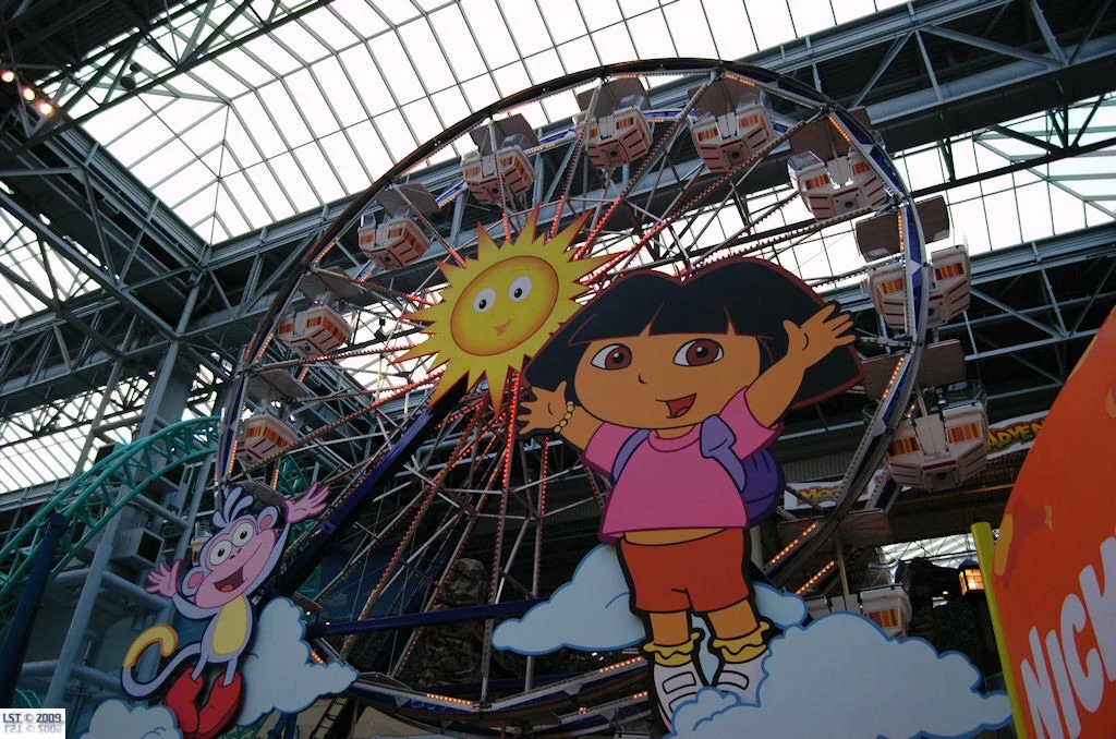 Dora And Boots Sun Wheel Nickelodeon In Amusement Parks Wikia Fandom