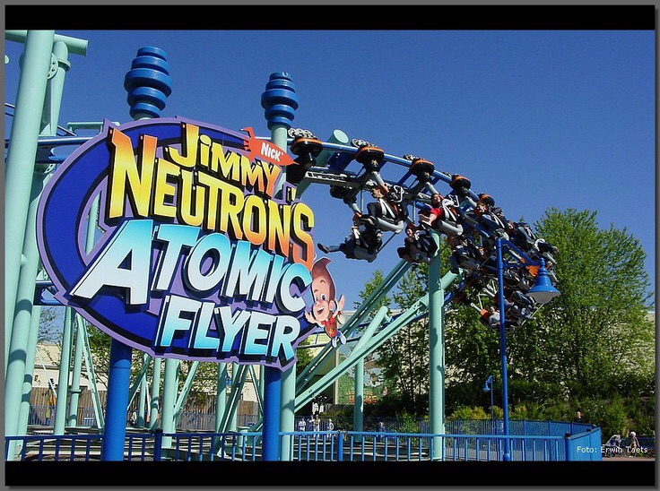 Jimmy Neutron s Atomic Flyer Nickelodeon In Amusement Parks