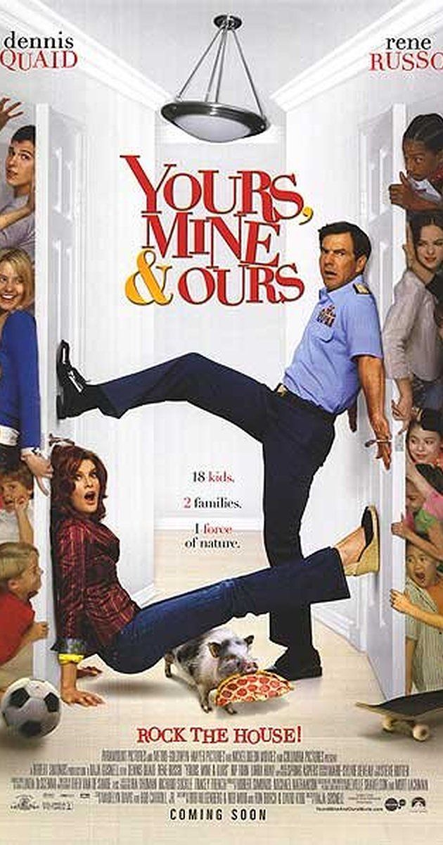 yours mine and ours 1968 poster