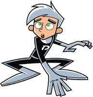 Danny Phantom looking up Vector Version 