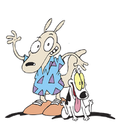 Rocko with Spunky