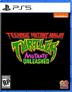 TMNT Mutants Unleashed PS5 cover