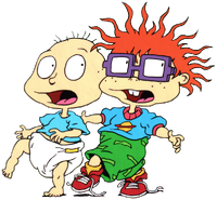 Tommy and Chuckie Sneaking