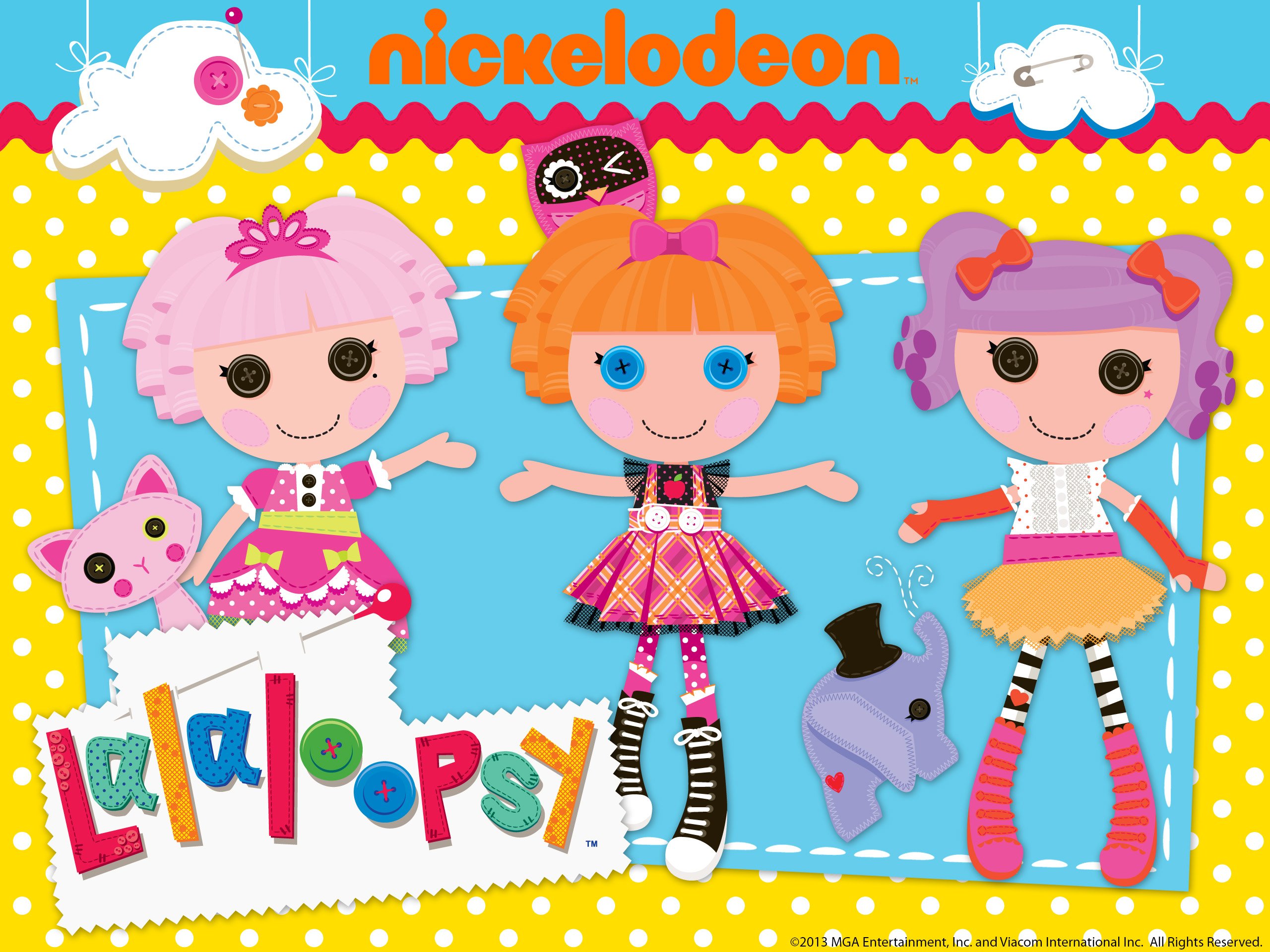 lalaloopsy cartoon on nick jr