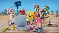 Saving-Bikini-Bottom-SpongeBob-characters