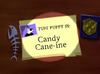 Candy Cane-ine Title Card